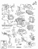 Part Location Diagram of 690643 Briggs and Stratton Crankshaft